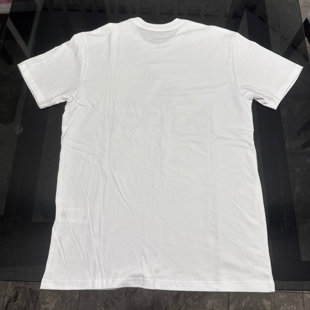 Adidas - Remera Blanca con Logo Negro Reverso