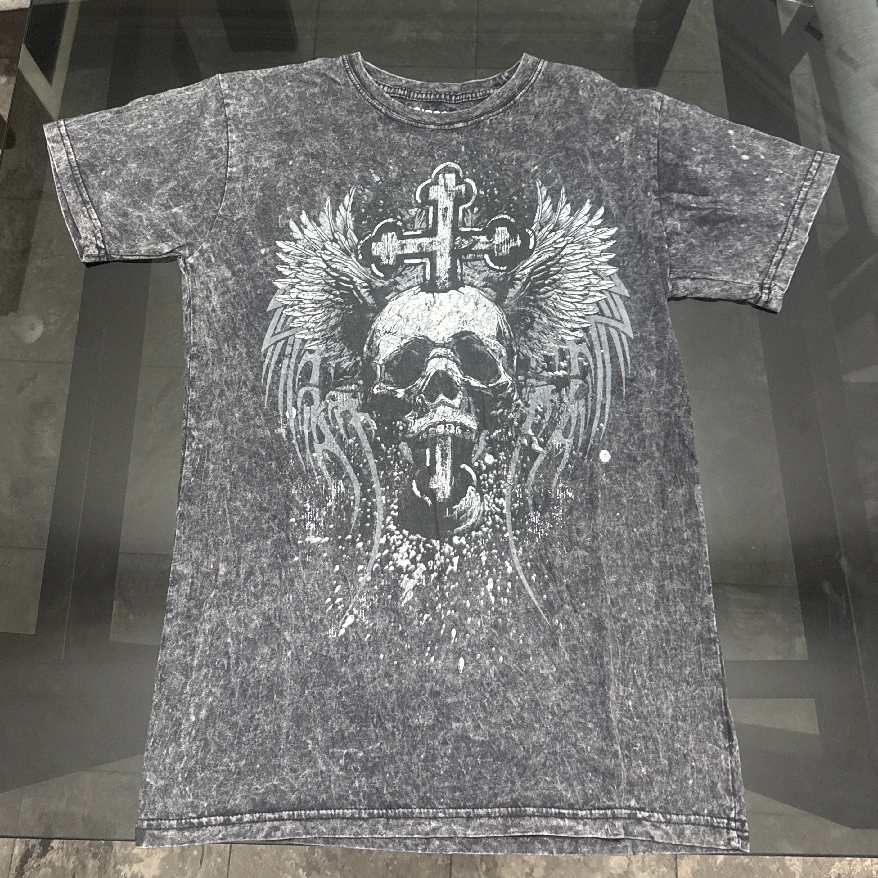 Brisco Remera - Diseño de Calavera Frente