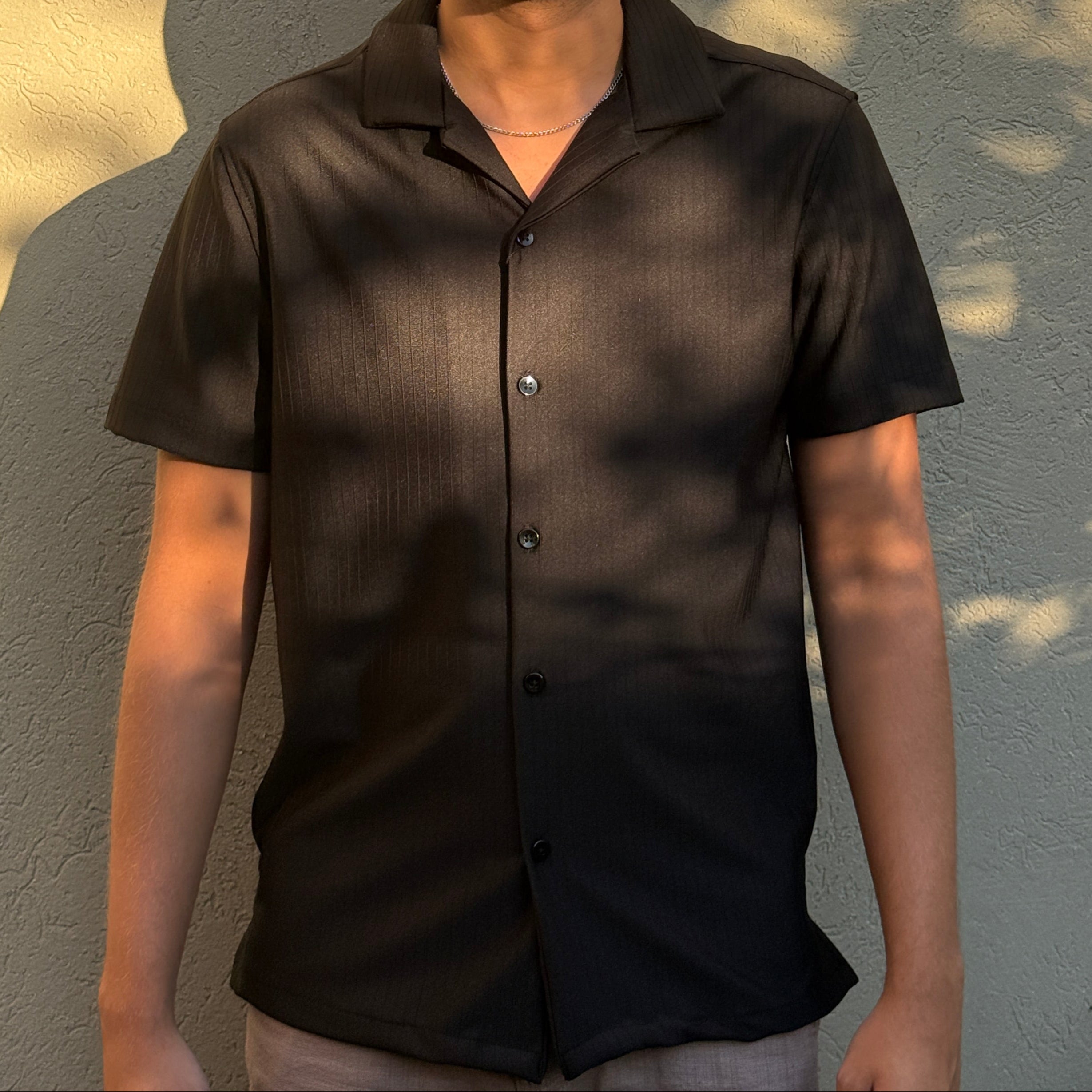 Cactus Man - Camisa Textured Frente
