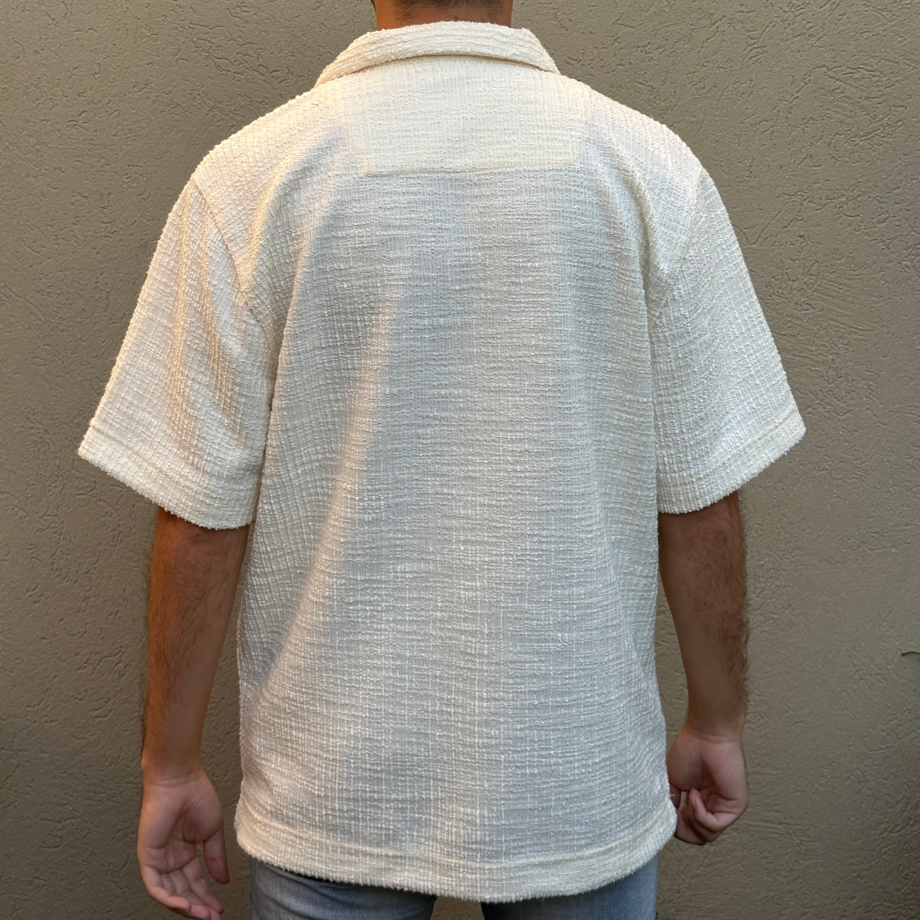 Malibu - Camisa Texturizada Espalda