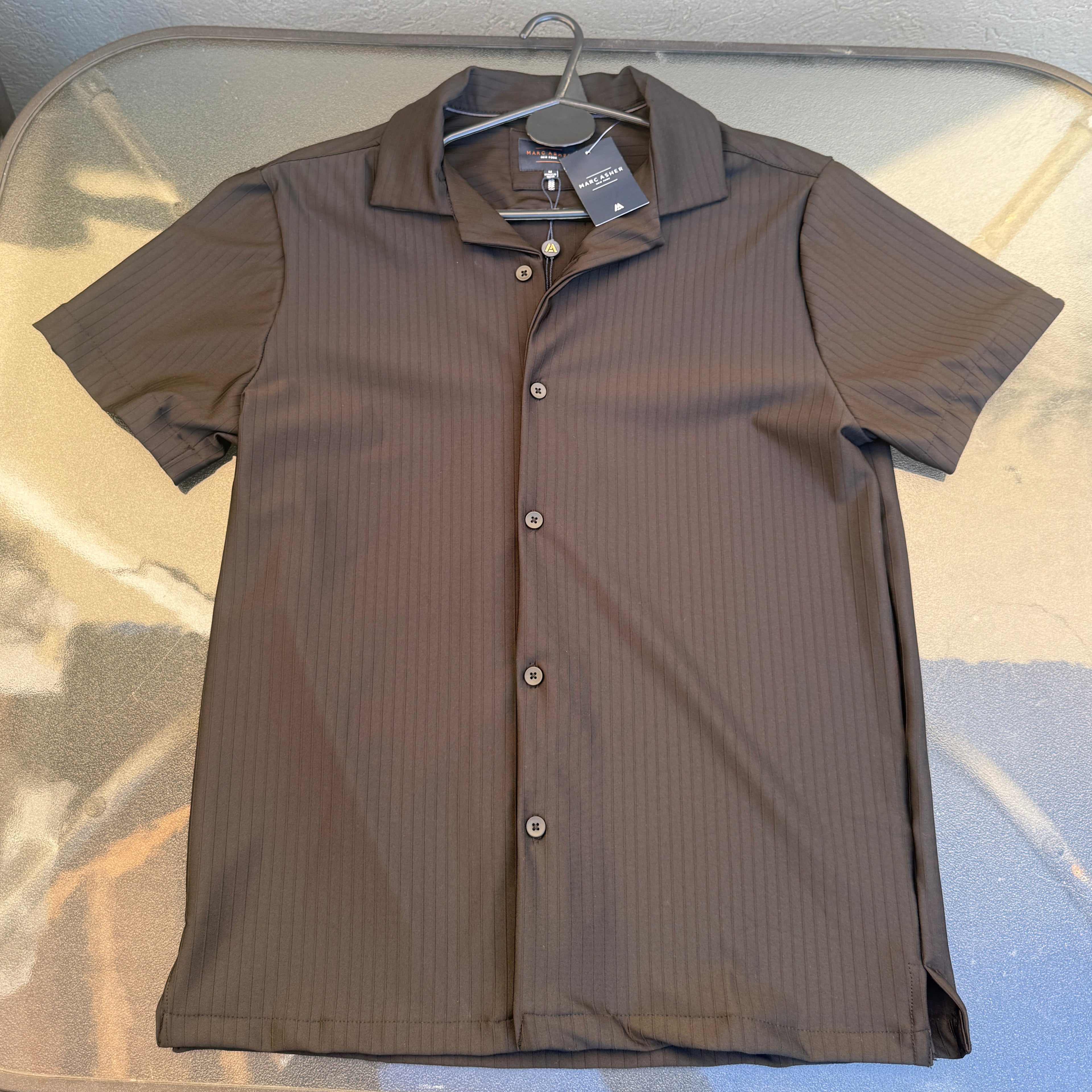 Marc Asher - Camisa Textured Doblada