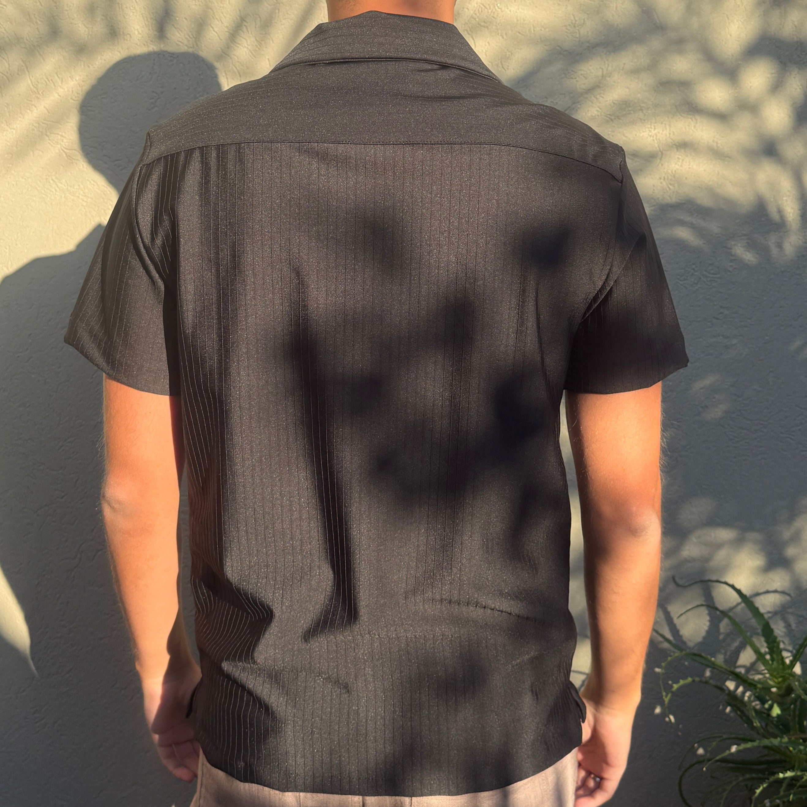 Marc Asher - Camisa Textured Espalda