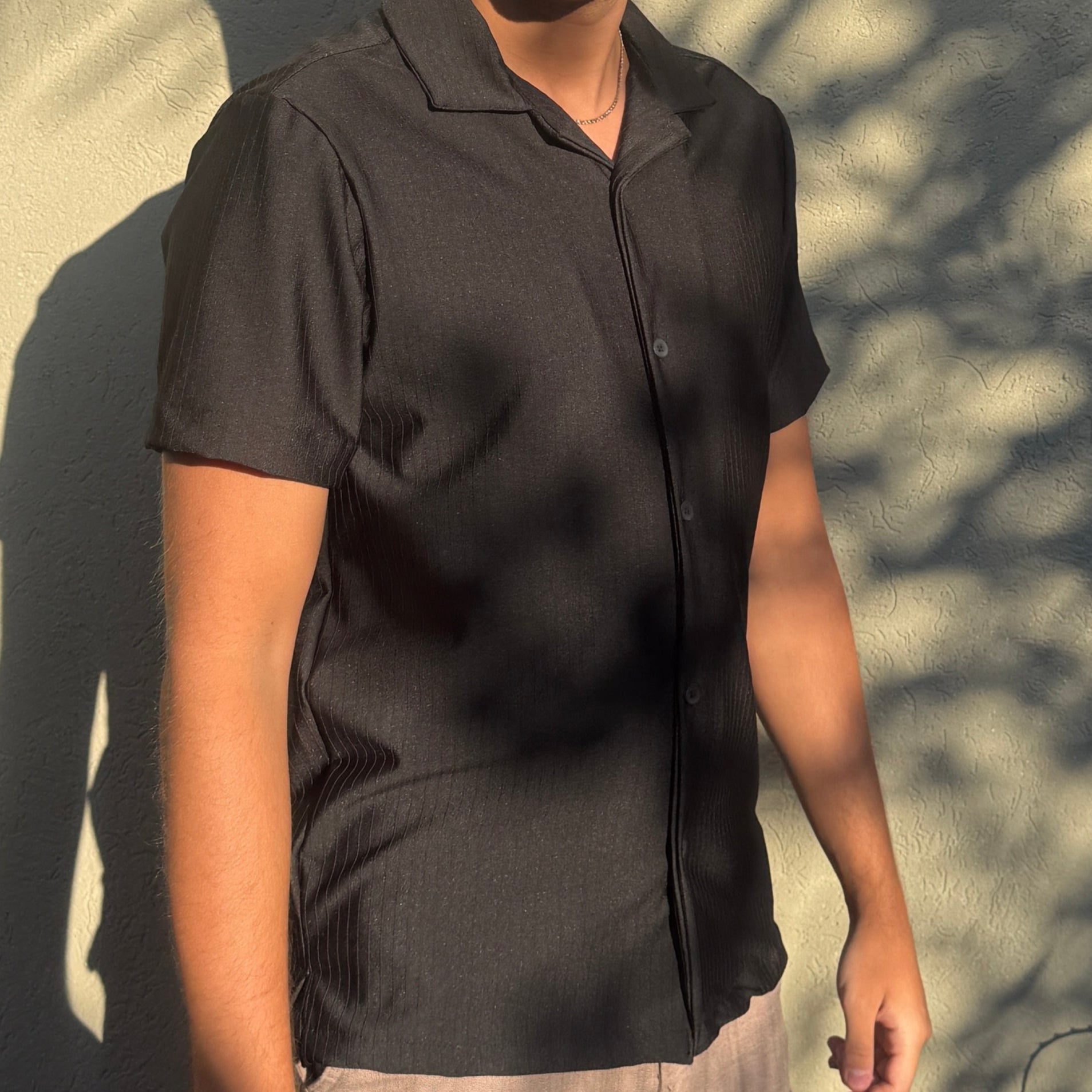 Marc Asher - Camisa Textured Frente