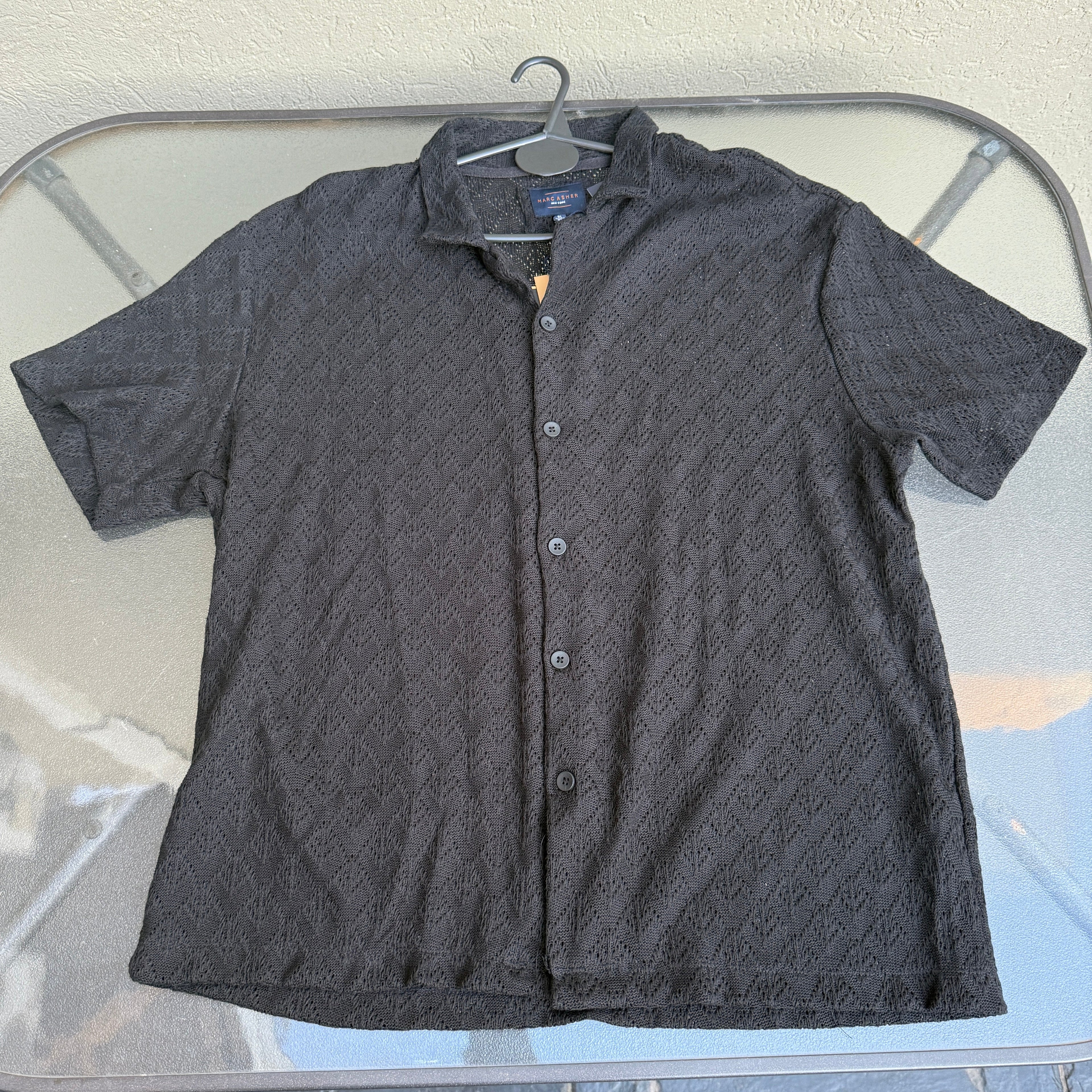 Marc Asher - Camisa con Agujeros Doblada