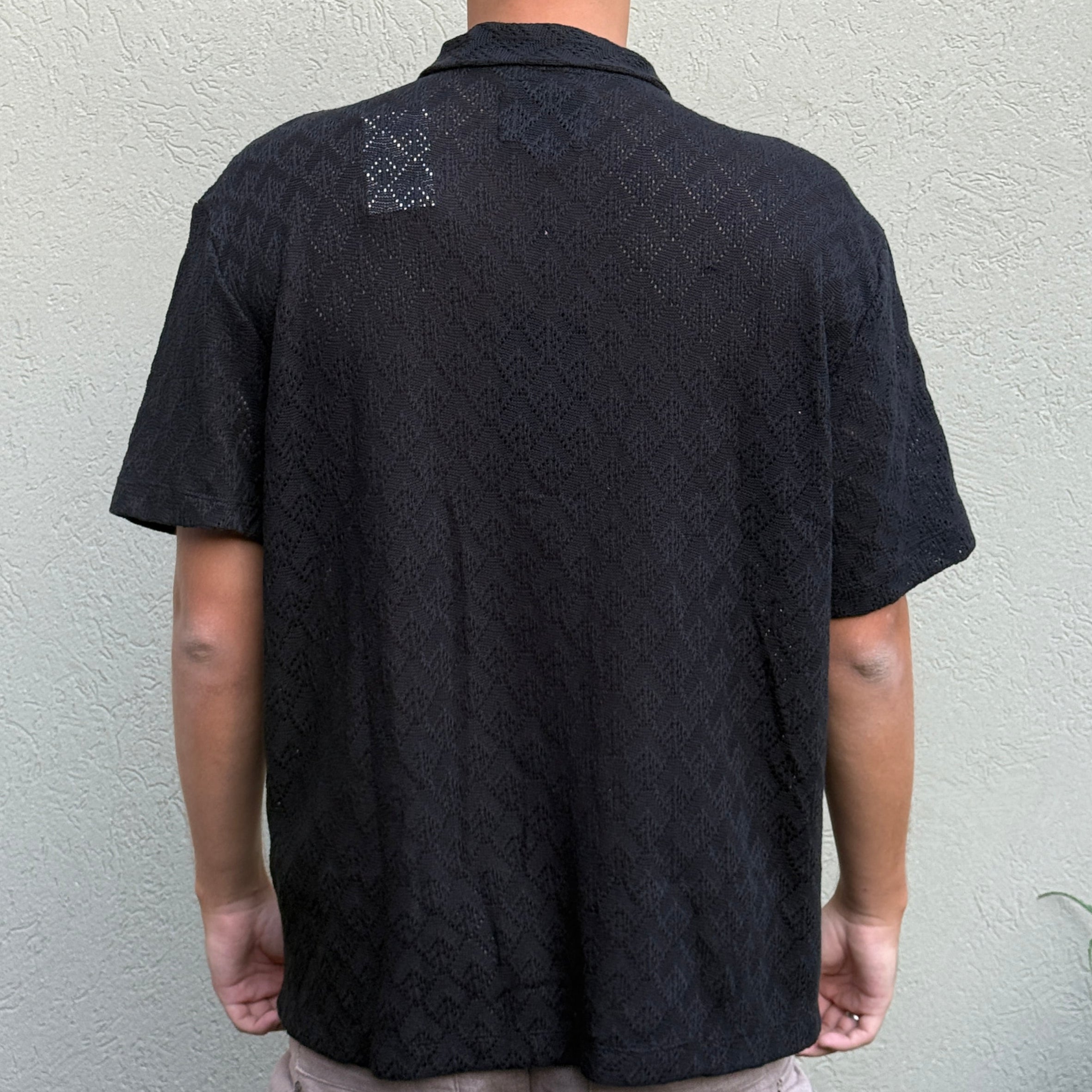 Marc Asher - Camisa con Agujeros Espalda