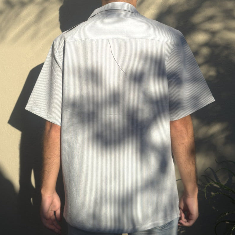 Marc Asher - Camisa de Rayas Espalda