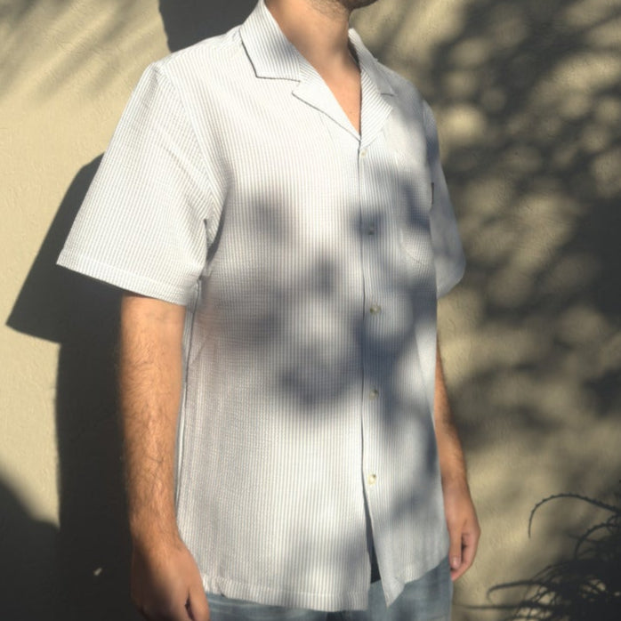 Marc Asher - Camisa de Rayas Frente