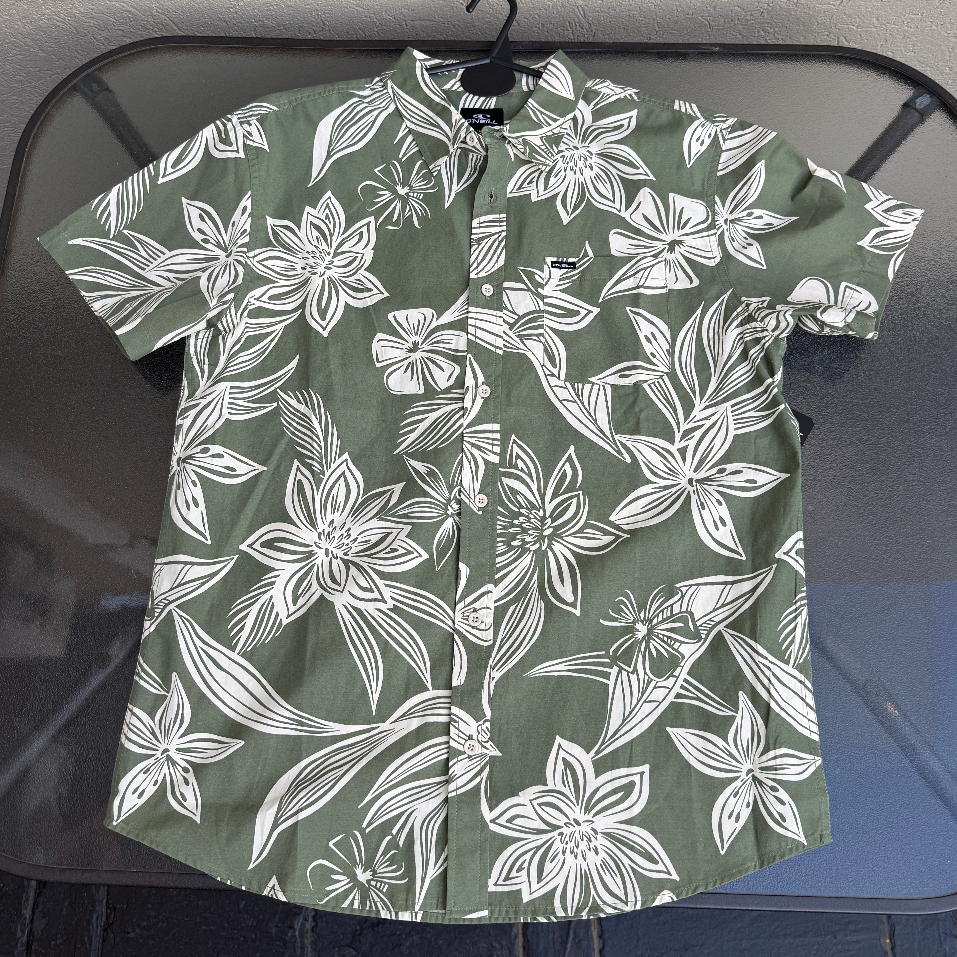 O'Neill - Camisa Floral Frente Doblada