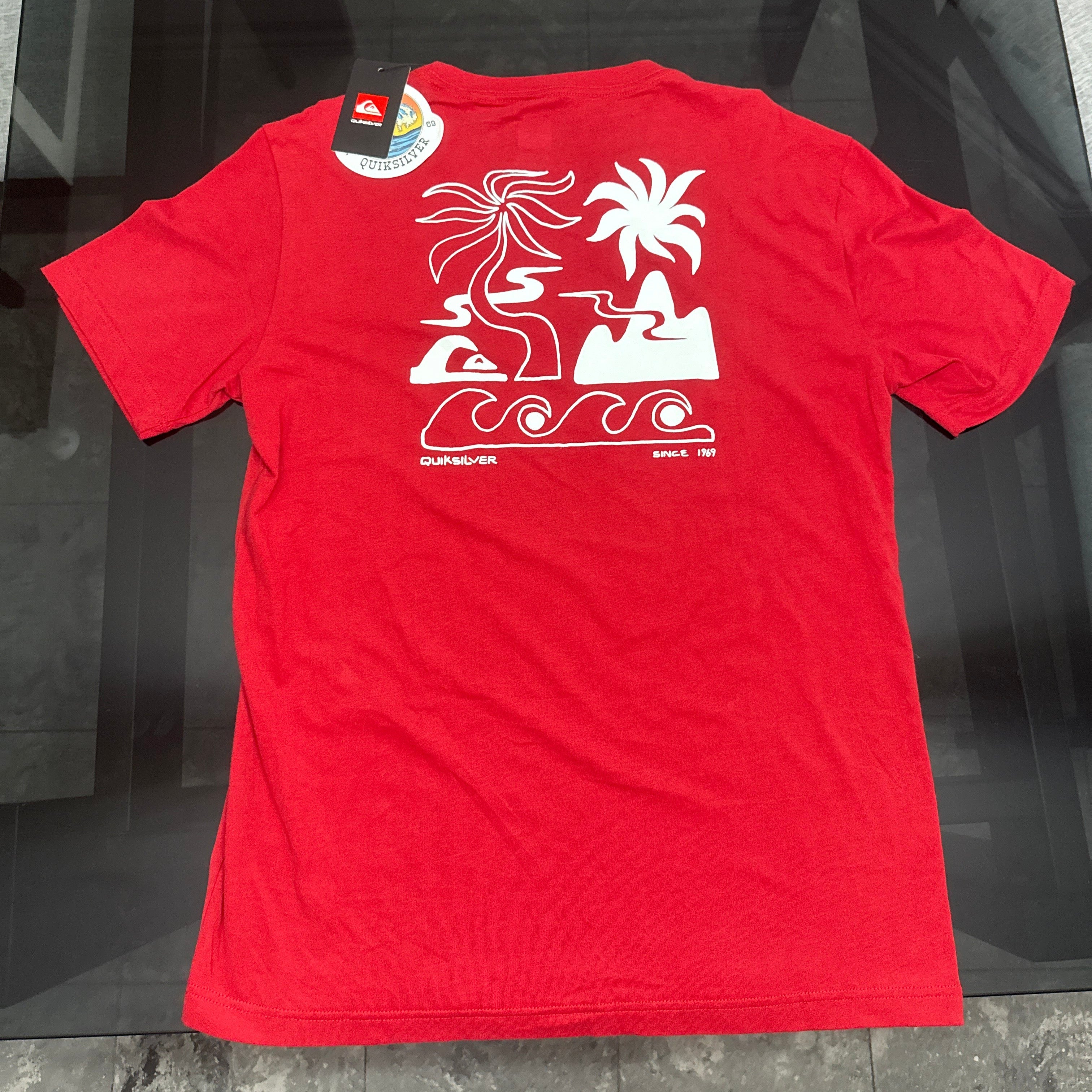 Quicksilver - Remera con Diseño Espalda